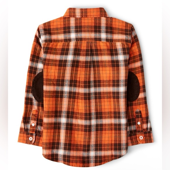 🍂 Gymboree Harvest Plaid Flannel Shirt🍁 - Picture 5 of 6